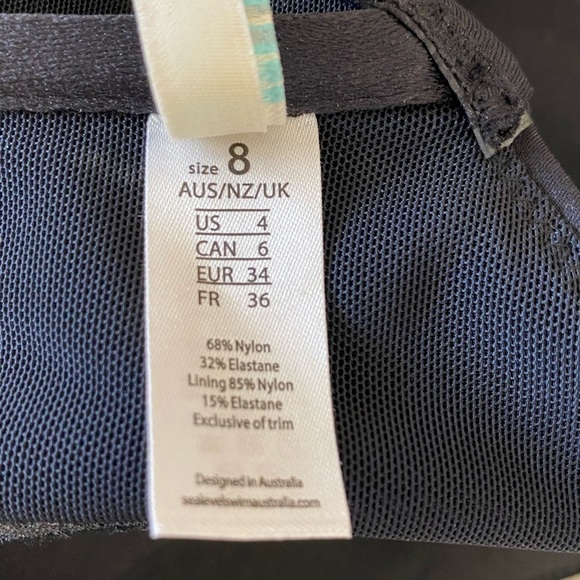 Plunge One-Piece Swimsuit by
SEA LEVEL Size 4 US New without tags - Picture 8 of 9